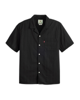 Sunset Camp Shirt in Jet Black