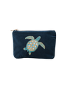 Turtle Mini Pouch in Marine Navy