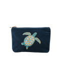 Turtle Mini Pouch in Marine Navy