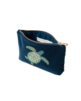 Turtle Mini Pouch in Marine Navy