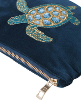 Turtle Mini Pouch in Marine Navy