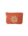 Sun Goddess Mini Pouch in Rust