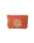 Sun Goddess Mini Pouch in Rust