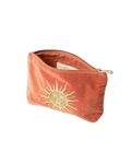 Sun Goddess Mini Pouch in Rust