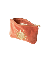 Sun Goddess Mini Pouch in Rust