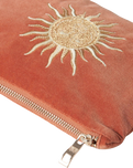 Sun Goddess Mini Pouch in Rust