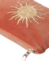 Sun Goddess Mini Pouch in Rust