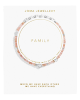 Happy Little Moments Family Bracelet in Silver