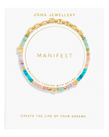 Happy Little Moments Manifest Bracelet in Gold