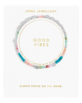Happy Little Moments Good Vibes Bracelet in Silver