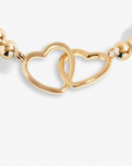 The Joma Jewellery A Little 'Friendship' Bracelet in Gold