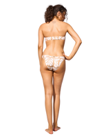 The Watercult Womens Coastal Bohemia Bandeau Bikini Top in Sand
