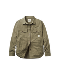 The Passenger Womens Stella Shirt in Dusty Olive