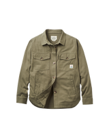 The Passenger Womens Stella Shirt in Dusty Olive
