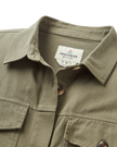 The Passenger Womens Stella Shirt in Dusty Olive