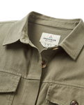 The Passenger Womens Stella Shirt in Dusty Olive