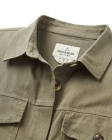 The Passenger Womens Stella Shirt in Dusty Olive