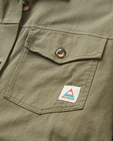 The Passenger Womens Stella Shirt in Dusty Olive