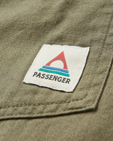 The Passenger Womens Stella Shirt in Dusty Olive