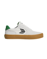 Hoefler T20 Pro Shoes in Smoke White Gum, Green & Black