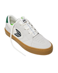Hoefler T20 Pro Shoes in Smoke White Gum, Green & Black