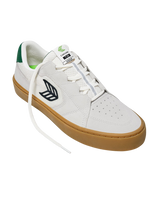 Hoefler T20 Pro Shoes in Smoke White Gum, Green & Black