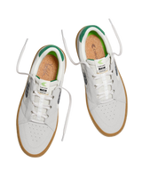 Hoefler T20 Pro Shoes in Smoke White Gum, Green & Black