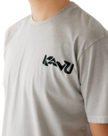 The Kavu Mens Cubed T-Shirt in Ultimate Grey