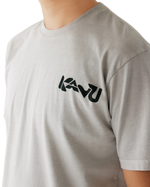 The Kavu Mens Cubed T-Shirt in Ultimate Grey