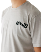 The Kavu Mens Cubed T-Shirt in Ultimate Grey