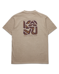Cubed T-Shirt in Buff