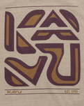 Cubed T-Shirt in Buff