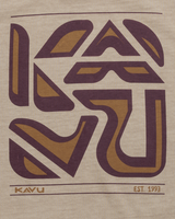 Cubed T-Shirt in Buff