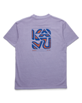 Cubed T-Shirt in Dusted Grape