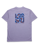 Cubed T-Shirt in Dusted Grape