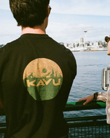The Kavu Mens Range T-Shirt in Black
