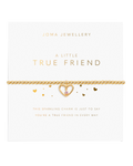 A Little True Friend Bracelet in Gold