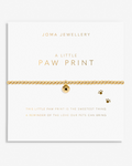 A Little Paw Print Bracelet in Gold from Joma Jewellery