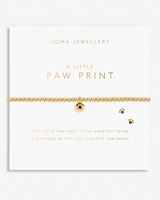 A Little Paw Print Bracelet in Gold from Joma Jewellery