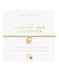 A Little Mother and Daughter Bracelet in Gold