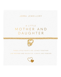 A Little Mother and Daughter Bracelet in Gold