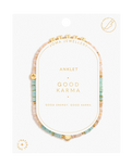 The Joma Jewellery Happy Little Moments Good Karma Anklet in Gold Plating | Available at Anns Cottage