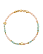 The Joma Jewellery Happy Little Moments Good Karma Anklet in Gold Plating | Available at Anns Cottage