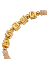 The Joma Jewellery Happy Little Moments Good Karma Anklet in Gold Plating | Available at Anns Cottage