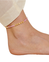 The Joma Jewellery Happy Little Moments Beautiful Dreamer Anklet in Gold Plating