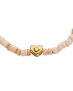 The Joma Jewellery Happy Little Moments Let Your Soul Glow Anklet in Gold Plating