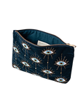 Mystical Eye Everyday Pouch in Ink Blue