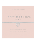 A Little Happy Mother's Day Bracelet in Silver