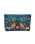 The Elizabeth Scarlett Tropical Jaguar Everyday Pouch in Rich Blue
