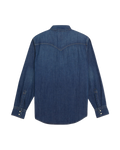 The Levi's® Mens Barstow Standard Western Shirt in Riverside Dark Wash
